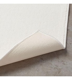 40x60 cm Banyo Paspası Beyaz İnce 40x60 cm Banyo Paspas Kaydırmaz
