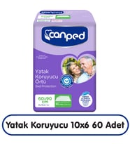 Canped Yatak Koruyucu Örtü 10x6 60 Adet