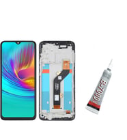 İnfinix Hot9 Play Ekran Dokunmatik Çıtalı (SİYAH) B7000 YAPIŞTIRICI