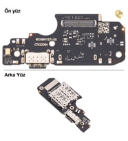 Xiaomi Poco X4 Pro 5G Uyumlu Şarj Soketi Şarj Yuvası Şarj Giriş Soketi Mikrofon Bordu Usb Flex Film