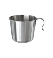 IKEA GRILLTIDER paslanmaz çelik 33 cl kupa (Gümüş Gri)