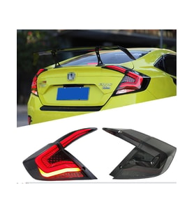 honda civic fc5 uyumlu siyah omurga dizayn led stop lambası