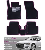 AUDİ A6 SEDAN (2019-2025) Uyumlu EVA Paspas Tam Set–Araca Özel,Su Geçirmez,Kolay Montaj