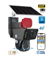 O-KAM PRO O-kam-3815 4g Dual Lens Solar Ptz Güneş Panelli Kamera