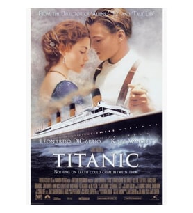 Titanic Classic Movie Tablo Ahşap Poster Dekoratif