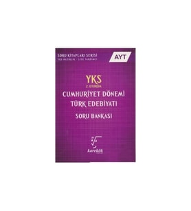 Karekök Yayınları Karekök AYT Cumhuriyet Dönemi Türk Edebiyatı Soru Bankası (Çok Renkli)