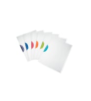 Leitz Sıkıştırmalı Dosya ColorClip Sırttan Klips 30 Sayfa Gri (6 Lı Paket)