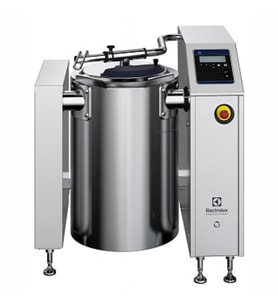 Electrolux Professional Elektrikli Kaynatma Kazanı, Smart 50 Lt, Kapak Dahil, Ayaklı, Otomatik Su Doldurmalı Ve Seviye Kontrollü. Y=600 SM6B50F