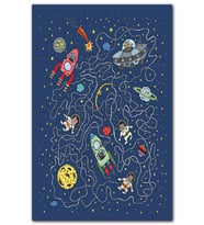 Cakatablo Astronomik Kediler ve Gökcisimleri MDF Tablo