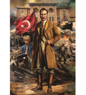 Anatolian 260 Parça XL Atatürk Destanı Puzzle - Serhat Filiz