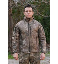 Wolftrap Askeri Kamuflaj Desenli Softshell Soğuk Geçirmez Mont