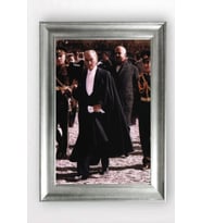 Gümüş Çerçeveli Atatürk Tablo cv1075