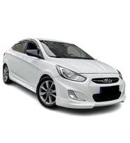 Hyundai Accent Blue  (2011 - 2019)  Marşpiyel Seti (Plastik)