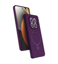 Xiaomi Redmi Note 15 4g Regal Magsafe Standlı Kapak - Derin Mor