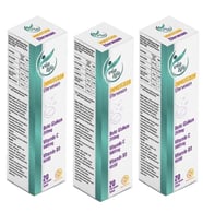 İmmuferon Beta Glucan 200mg, Vitamin C 1000mg, D3, Çinko, Karamürver 20 Efervesan - 3'lü