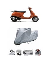 Piaggio ET4 150  Gri Motosiklet Brandası ARKA ÇANTA UYUMLU DEĞİLDİR