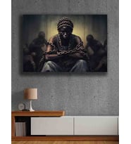 Koç stüdyo Modern tasarım kanvas tablo 50x70 (Çok Renkli)