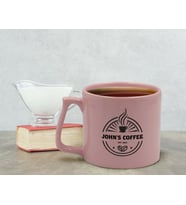 BK Gift Kişiye Özel İsimli Tarihli Pastel Pembe Middle Kupa Bardak, Arkadaşa Hediye, Ev Hediyesi, Doğum Günü Hediyesi, Ofis Hediyesi-5