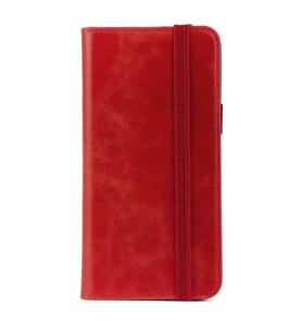 BİKAPAK LUXURY IPHONE 11 KIRMIZI CÜZDAN KILIF