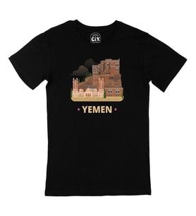 Yemen Siyah Tişört