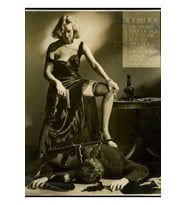 Vintage Hollywood Film Posteri Sansür Hays Code Al Whitey Schafer Tablo Ahşap Poster Dekoratif