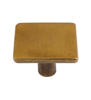 Mercan Düğme Kulp Antik Sarı (2 Adet) (Sarı-Yeşil)