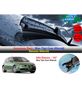 Alfa Romeo 147 Muz Silecek Takımı 2000-2005