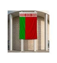 Belarus Bayrağı 140gr Premium Raşel Kumaş 200x300 cm