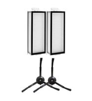Roborock Q5 Pro+ & Q5 Max+ Uyumlu 2 Adet Filtre 2 Adet Yan Fırça