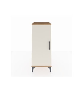 Hyperion Komodin Tek Raflı Tek Kapaklı 44x44x106 Çam-Aytaşı