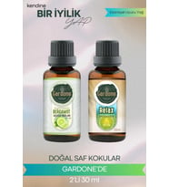 Bergamot + Relax ( Oda Kokusu Aroma Terapi Buhurdanlık / Difüzör Yağı ) Set 2 Adet x 30 ML