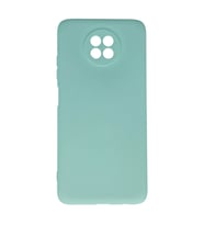 Xiaomi Redmi Note 9 5g Kılıf Nano İçi Kadife Silikon - Turkuaz