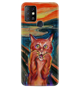 INFINIX Hot 8 9 10 11S Hot 10 Play 10T Kılıf Desemli Silikon Tablo Cat 1788