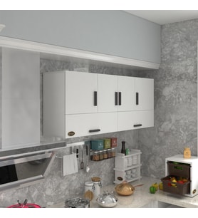 Kenzlife hazır mutfak general byz 060*150*32 mutfak banyo dolabı kapaklı raflı (Karışık)