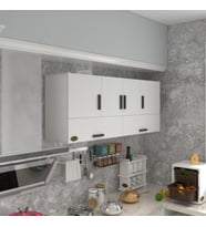 Kenzlife hazır mutfak general byz 060*150*32 mutfak banyo dolabı kapaklı raflı (Karışık)
