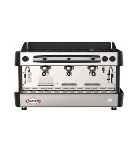 Empero EMP.CPC.3GR Espresso Kahve Mak. - 3 grup - yarı otomatik - kırmızı
