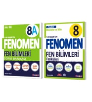 FENOMEN YAYINLARI 8. SINIF Fen Bilimleri A Soru Bankası + Fen Bilimleri 1. Fasikül (Mevsimler Ve İkl