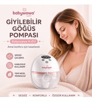 H-011 Giyilebilir Göğüs Pompası Tekli Kablosuz, Sessiz ve Taşınabilir Süt Sağma Makinesi