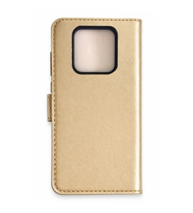 Tecno Camon 16 Prime S Kapaklı Kılıf - Gold
