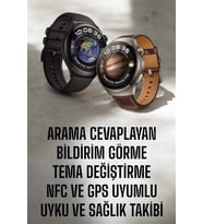Akıllı Saat Sesli Görüşme, Nfc Uyumlu, Bildirim Görme Uyku Takibi