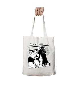 Star Wars Stormtrooper Sith Youth Sonic Youth Goo LP iki Tarafı Kalıcı Baskılı Yıkanabilir Çanta