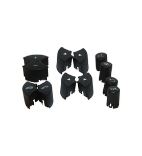 Mercedes W204 X204 Direksiyon Tuş Takımı Set 12ad Siyah 2048210351.9107 Wender