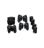 Mercedes W204 X204 Direksiyon Tuş Takımı Set 12ad Siyah 2048210351.9107 Wender