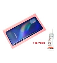 Tkgz Samsung Galaxy A31 A315 Arka Pil kapağı (B-7000) MAVİ