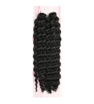 Nice Bulk Afro Su Dalgası Saç - Siyah