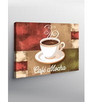 Kanvas Tablo Cafe Mocha: Sıcacık Anlar