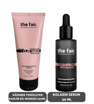the fair. Gözenek Temizleyen Kil Maskesi 100 ml ve Kolajen Serum 30 ml