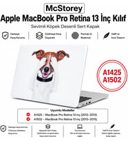 MacBook Pro Retina 13 İnç Kılıf A1425 A1502 Uyumlu Köpek Desenli Sert Kapak Mat TPU Hard Case İnce Hafif Çizilme Koruyucu Laptop Kılıf Dog 67