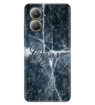 Realme Note 40 50 60 4G C21y C25Y C21 C15 Kılıf İsim Yazılı Kişiye Özel - Model-3 (Çok Renkli)