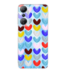PrintiFy İnfinix Hot 20 ile Uyumlu Water Color 1  Kamera Korumalı Şeffaf  Kılıf